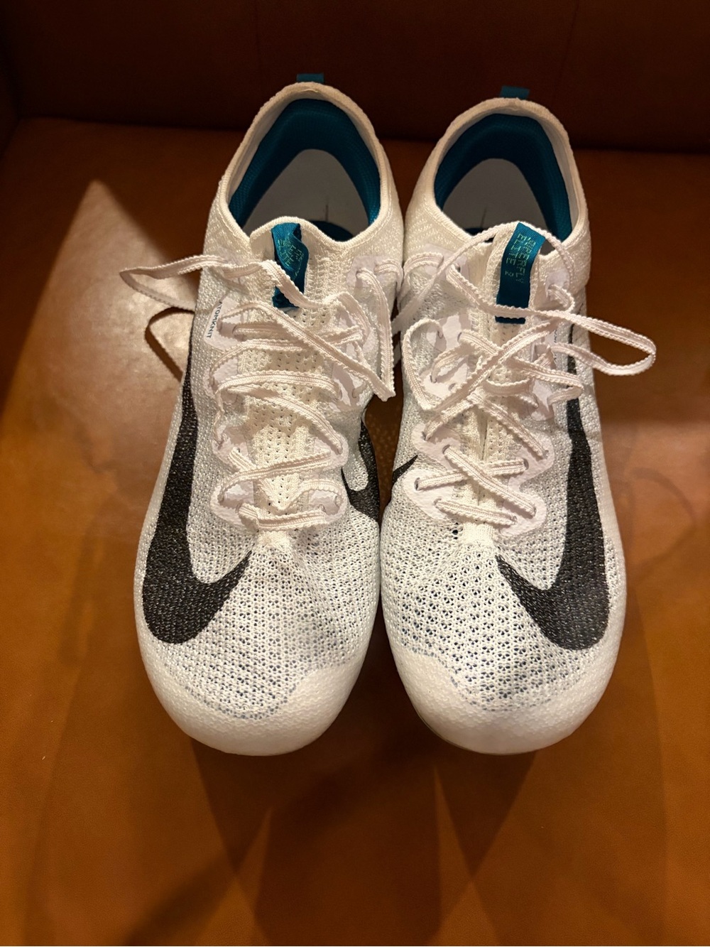 Nike Zoom Superfly Elite FK track shoes white mens 11.5 New with accessories